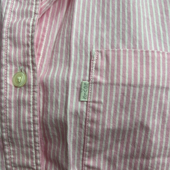 Levi’s Pink Stripes Long Sleeves Shirt - Picture 3 of 6